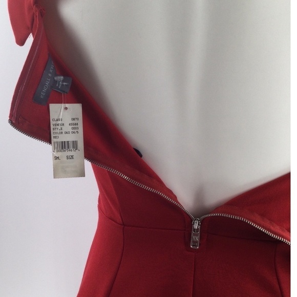 Kendall & Kylie Big Bow Red Party Dress - Picture 6 of 14